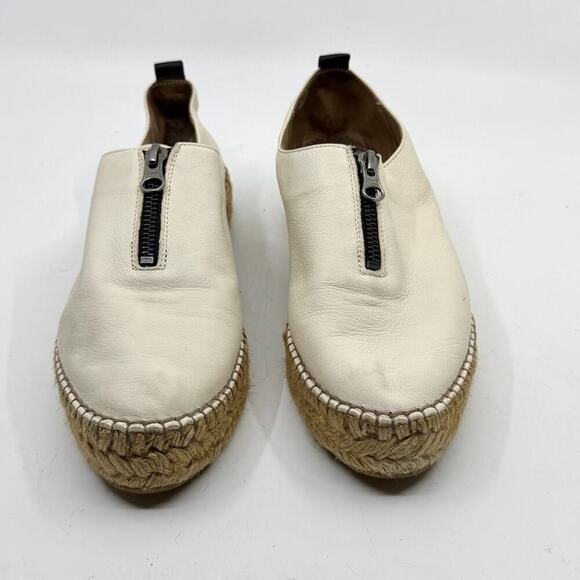 ERIC MICHAEL Serena Leather Espadrille Platform Sneakers - Picture 7 of 8